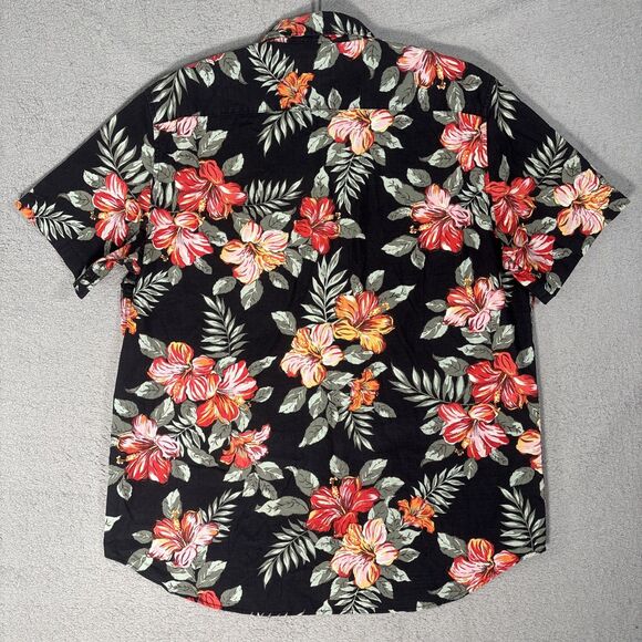 Denim & Supply Ralph Lauren Button Down Shirt Men’s XL Floral Hawaiian Cotton - Picture 9 of 13
